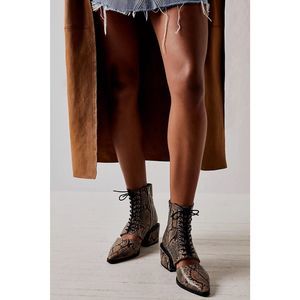 New Free People Charlotte Corset Boots Size EU38